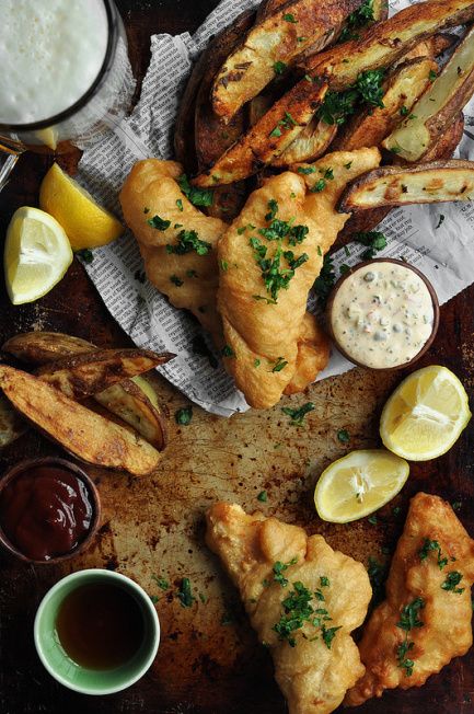 Golden fried carp fries.