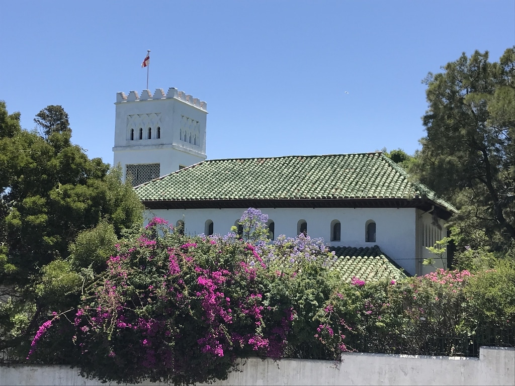 An Anglican church where Christmas mass is celebrated.