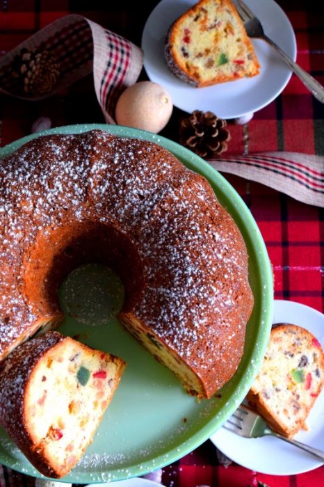 Christmas sandwich in the shape of a muffin.