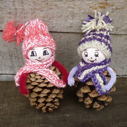 Beautiful and simple cone dolls