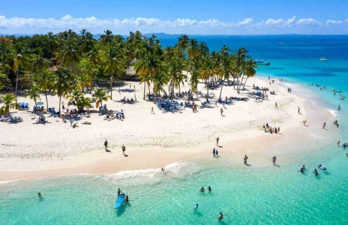 Beach in the Dominican Republic.