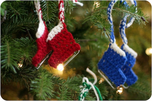 Crochet ornaments for the tree