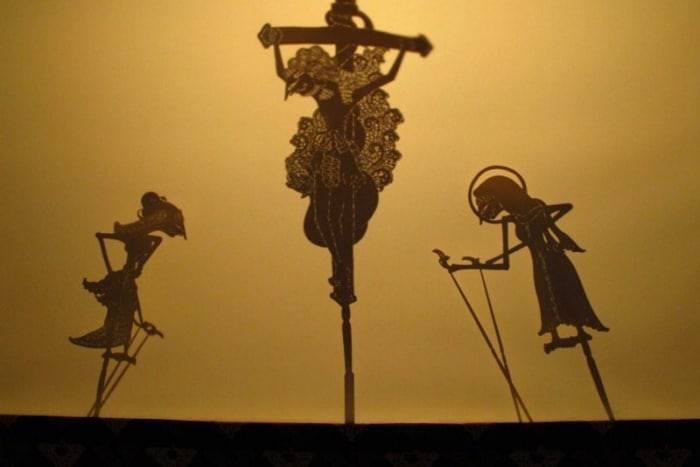 Indonesian Christmas Shadow Theater.