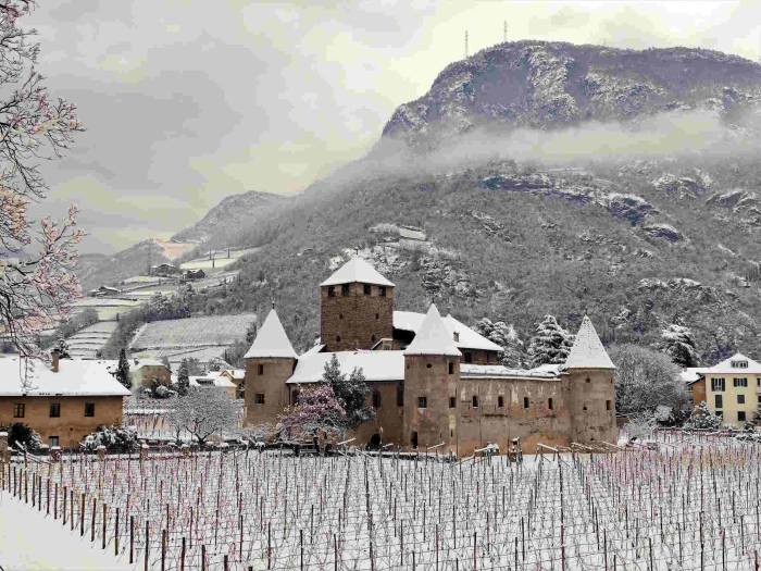 Snowy Maretsch Castle.