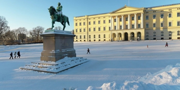 Royal Palace in Oslo.
