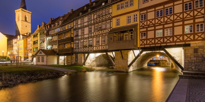 Erfurt Bridge visit Christmas Market