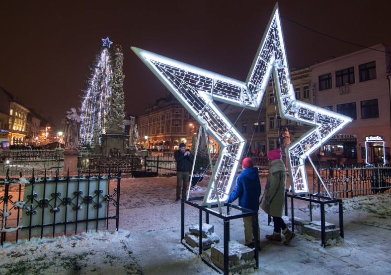 Christmas market in Košice - decoration